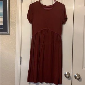 Pink blush Maternity dress